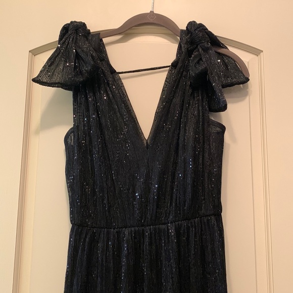 NWT Sabina Musayev Rita Black Dress - Picture 1 of 7